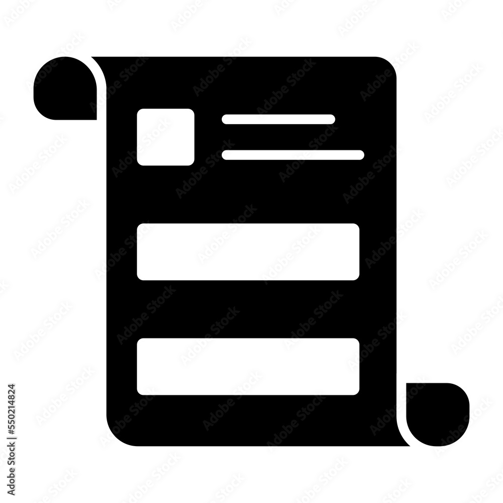 Survey list vector icon isolated on white background Survey list vector icon isolated on white background