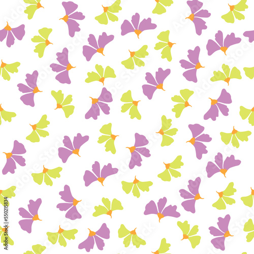 Seamless floral vector pattern. Perfect for modern wallpaper, fabric, home decor, and wrapping projects.