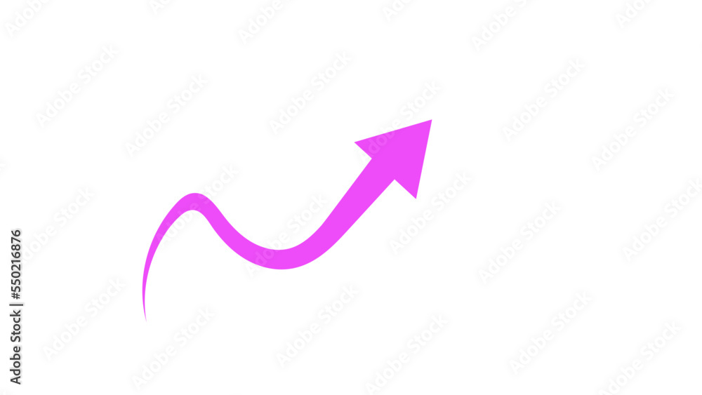 An abstract transparent arrow shape design element. An abstract transparent arrow shape design element.
