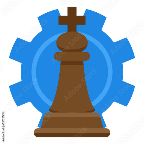 strategy flat icon