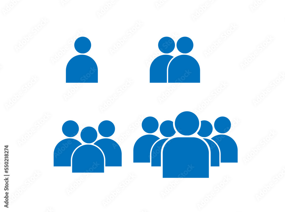 Set of group of people icon ogo, bussines logo and icon, leadership Set of group of people icon ogo, bussines logo and icon, leadership