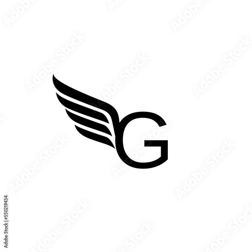 Winged G logo for logo or symbol 