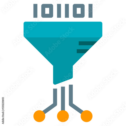 filter flat icon
