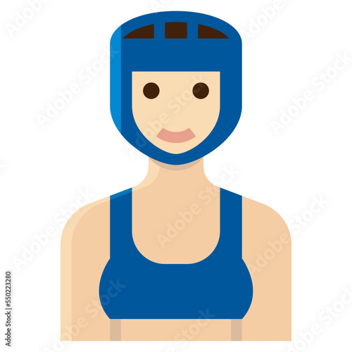 boxer flat icon