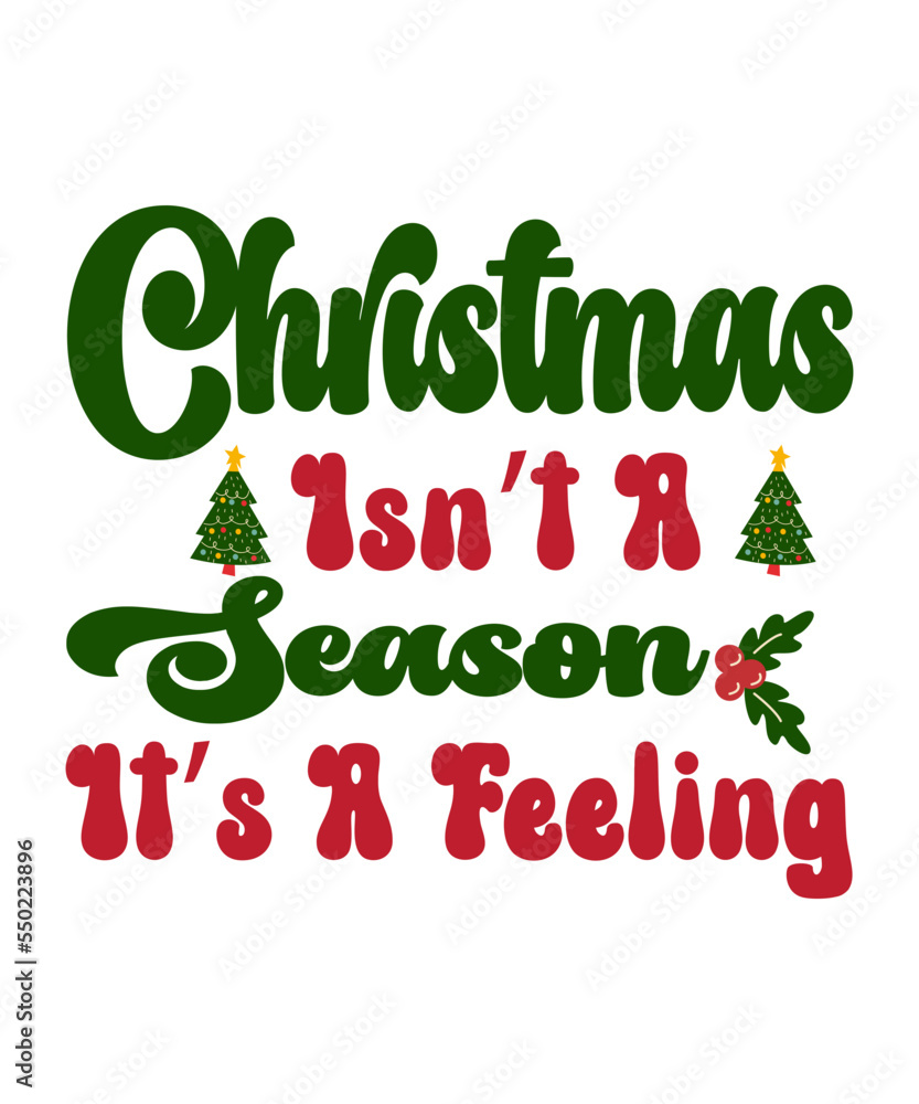 Christmas t shirt, mug design