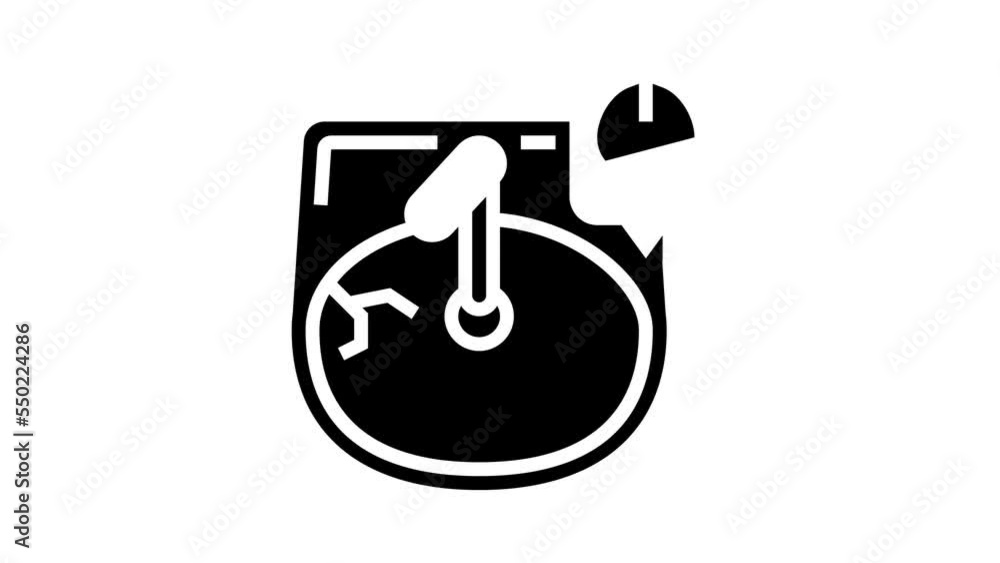 sink repairs glyph icon animation sink repairs glyph icon animation