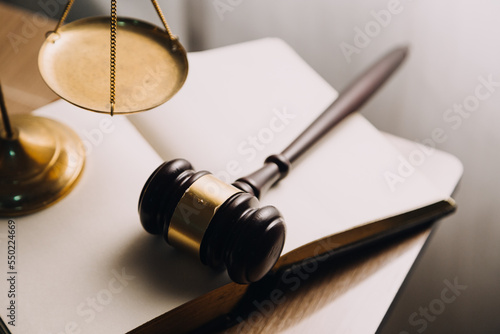 Obraz na plátne Justice and law concept