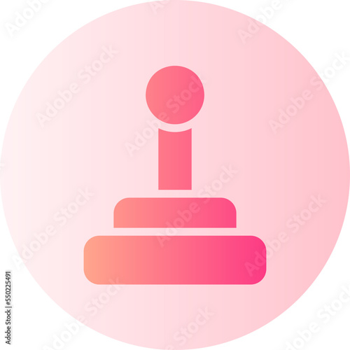 joystick gradient icon