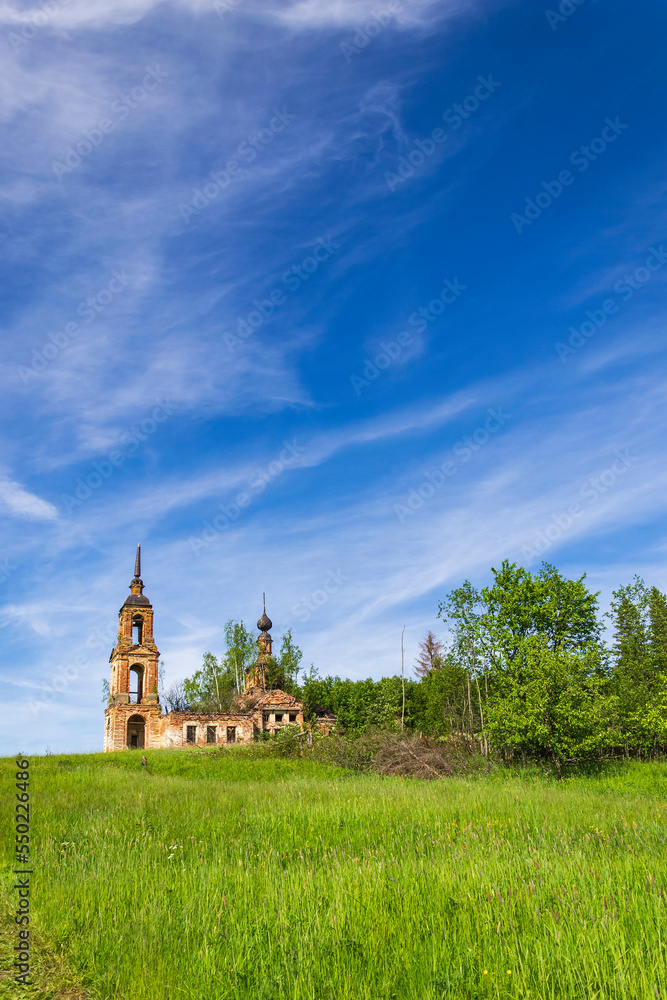 the old abandoned Orthodox church the old abandoned Orthodox church