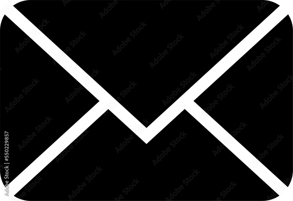 Envelope icon in black colors. Mail signs illustration. Envelope icon in black colors. Mail signs illustration.