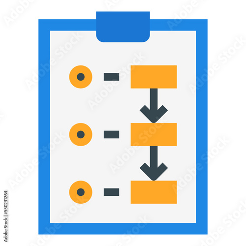 storyboard flat icon