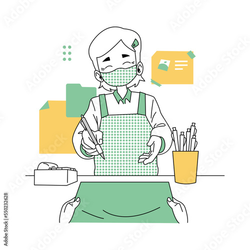 Illustration graphic of Maintenance Service. Perfect for banner, social media, etc.