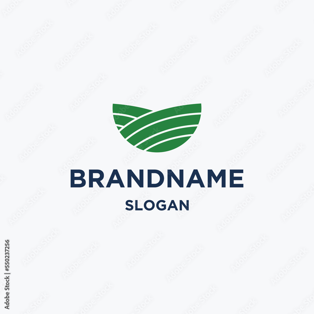 Fototapeta premium Farm logo icon design template 