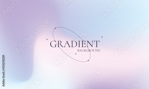 Trendy holographic gradient background. Minimalistic soft gradient in pastel colors. elegant soft blur texture, colorful mesh gradient background