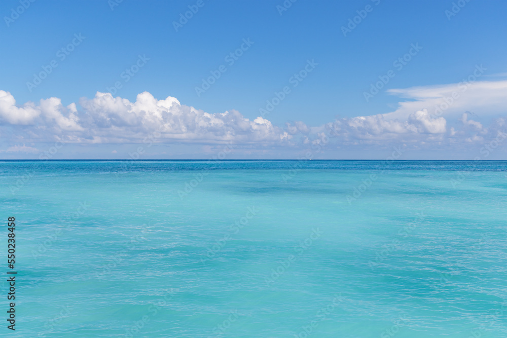 Fototapeta premium Guishan Island and milk sea in Yilan of Taiwan