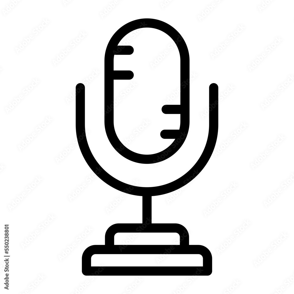 microphone line icon microphone line icon