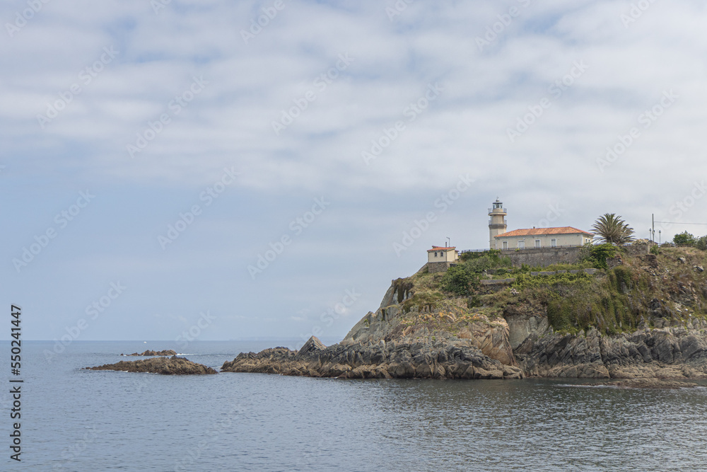  Faro de Cudillero (Lighthouse de Cudillero), Cudillero village (AKA Pixueto), Asturias, Spain
