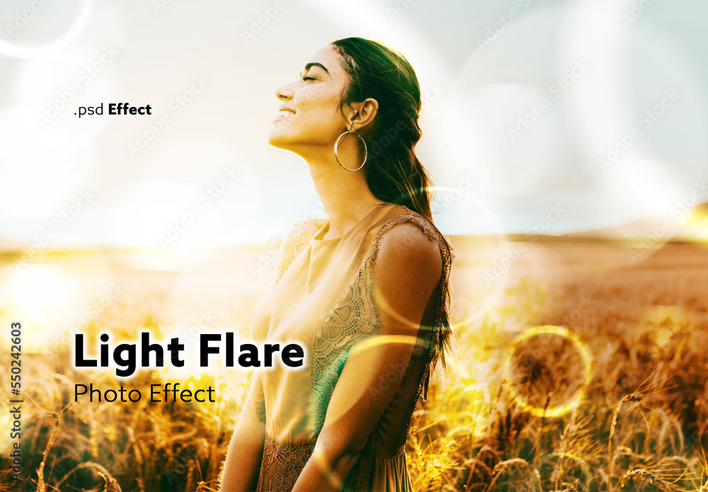 flare light effect