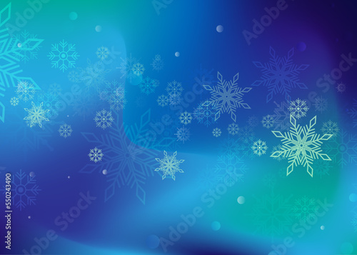 abstract snow background, flat gradient wallpaper