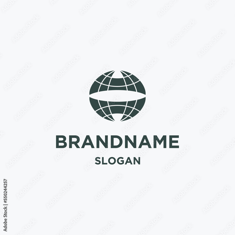 Globe logo icon design template vector illustration Globe logo icon design template vector illustration
