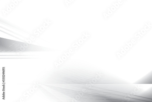 Abstract geometric white and gray color, modern stripes background. Vector illustration. 