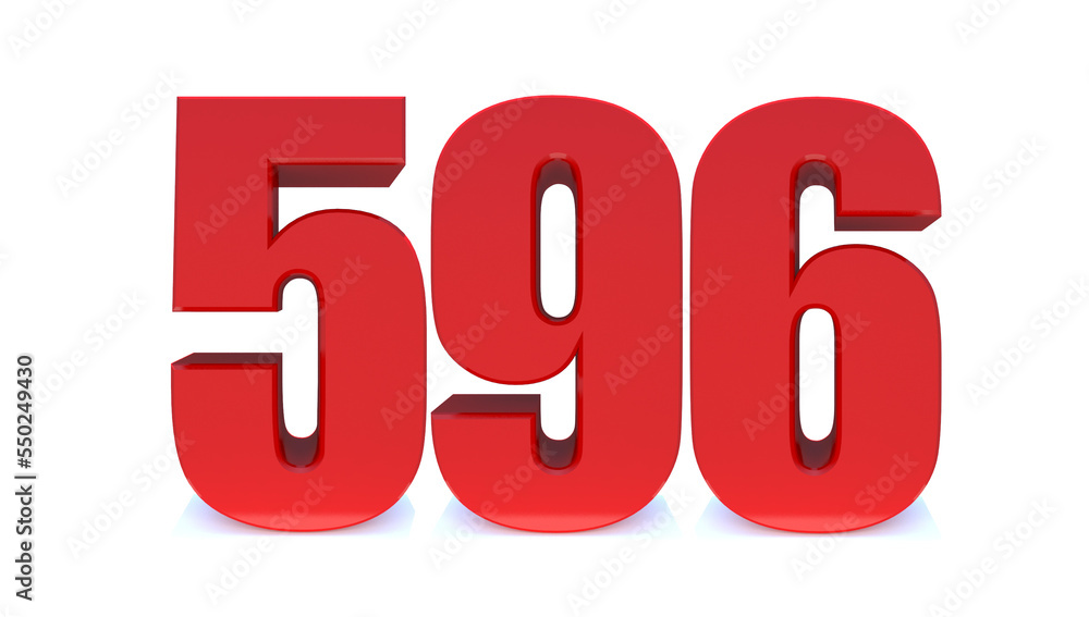 596 number 596 number