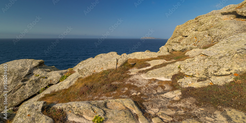 Punta Nariga, The Lighthouse Way, Malpica de Bergantiños, Costa da Morte, La Coruña, Galicia, Spain, Europe