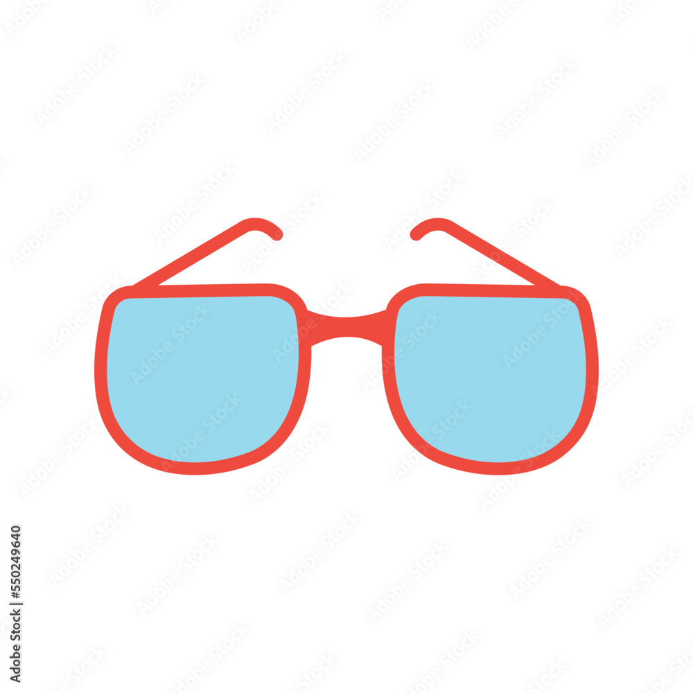 Realistic sunglasses Vector illustration isolated on white background. Realistic sunglasses Vector illustration isolated on white background.
