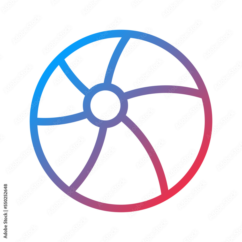 Beach Ball Icon Style Beach Ball Icon Style