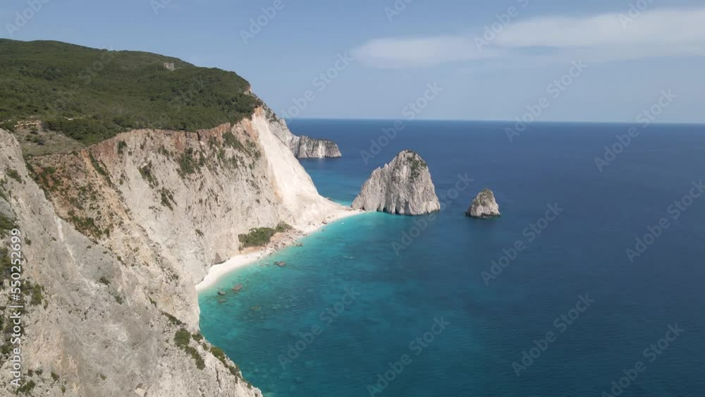 Zakynthos clifftop 2 with 2 peaks in distance Zakynthos clifftop 2 with 2 peaks in distance