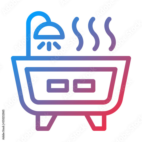 Hot Tub Icon Style