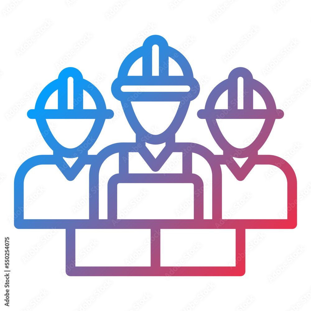 Fototapeta premium Union Icon Style