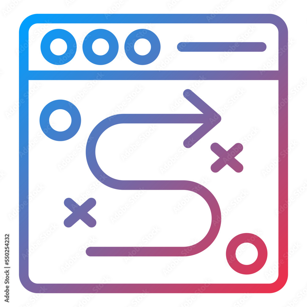 Digital Strategy Icon Style Digital Strategy Icon Style