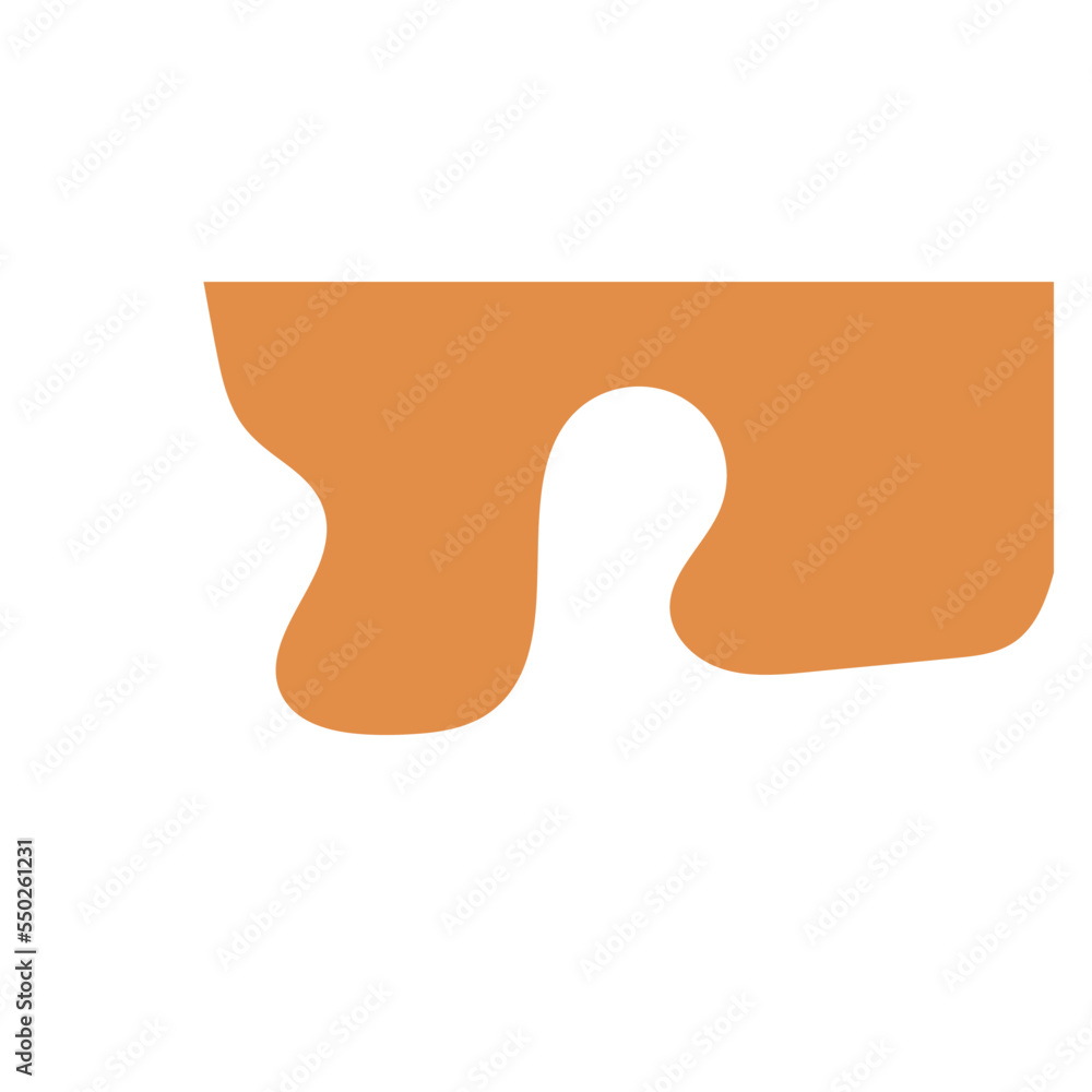 abstract blob line vector element abstract blob line vector element