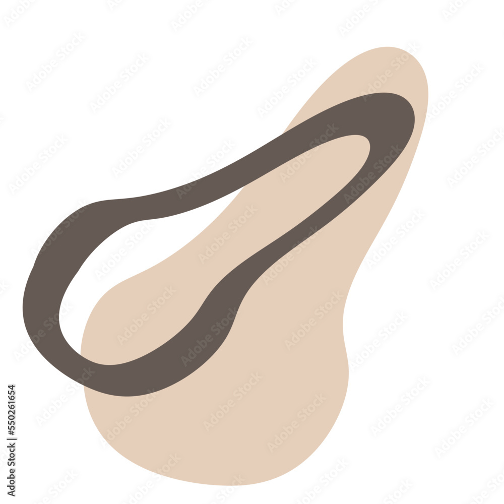 abstract blob line vector element abstract blob line vector element