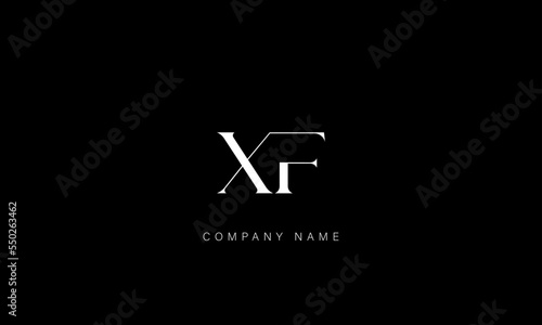 FX, XF Abstract Letters Logo Monogram photo