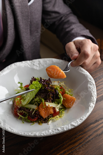 Wallpaper Mural a delicious salad in a restaurant
 Torontodigital.ca