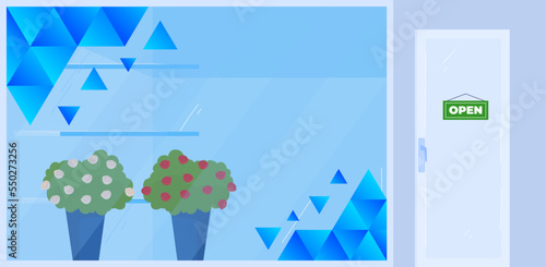 Shop food freezer refrigerator ice fridge vector illustartion isolated on white, box, food