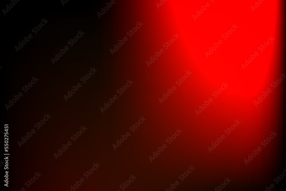 Abstract gradient red on black background Abstract gradient red on black background