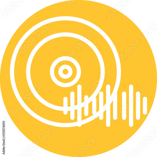 Music player Vector Icon
