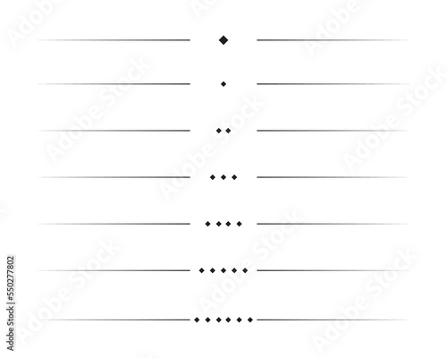 horizontal divider line collection