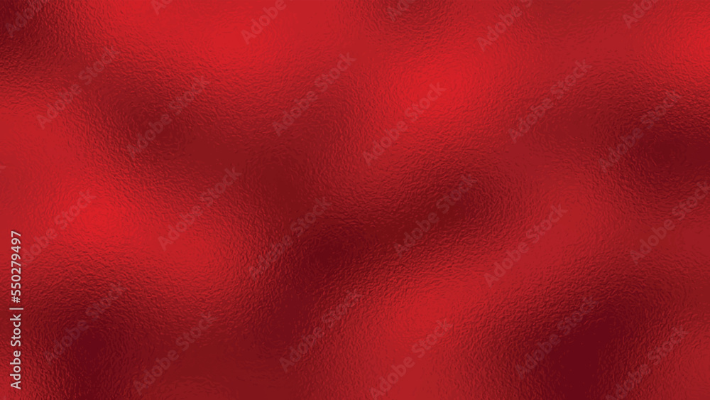 Red foil texture vector background for print,shiny mettalic glass