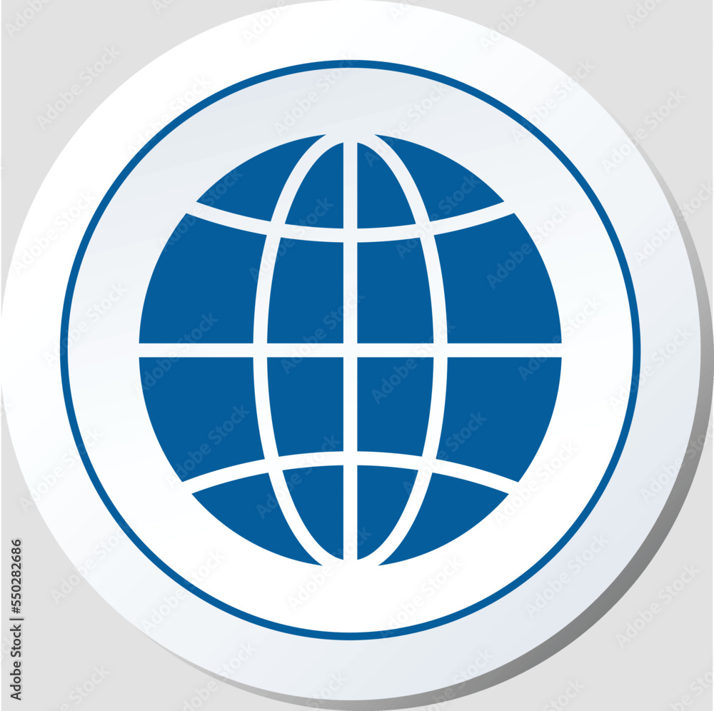 Stroke World Wide Web Icon Vector Graphic Stroke World Wide Web Icon Vector Graphic