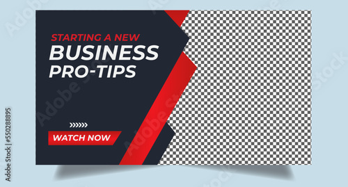 Editable youtube thumbnail design for any youtube videos customizable video thumbnail design video cover fully editable thumbnail template for social media concept. 