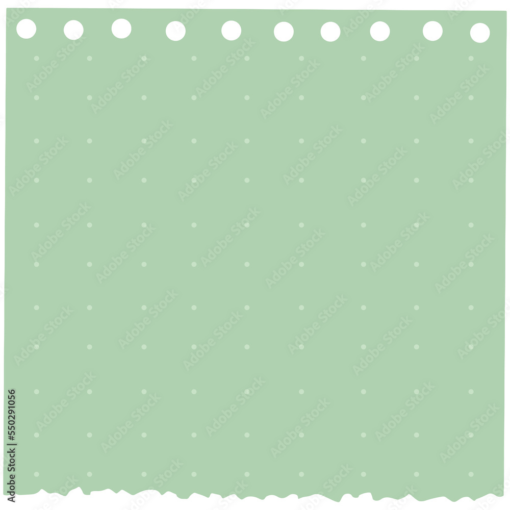 Square Memo Note Paper with Dot Pattern Square Memo Note Paper with Dot Pattern
