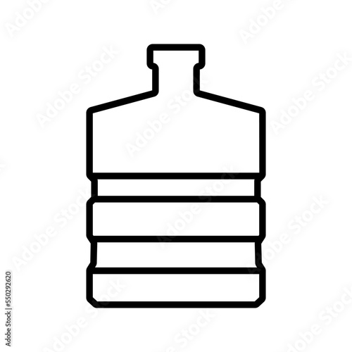 gallons of mineral water icon