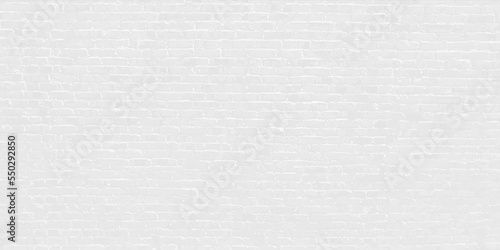 White texture, seamless brick wall. The old red brick wall background is perfect for vintage wall style home designers.