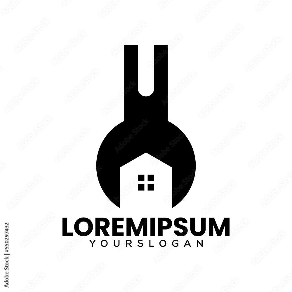 home tools logo design vector home tools logo design vector