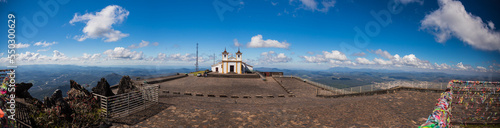 Basilica church sanctuary of Nossa Senhora da Piedade, in the Serra da Piedade in the municipality of Caeté, state of Minas Gerais - patron saint of the state of Minas Gerais photo