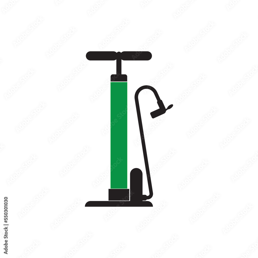 Bicycle and motorcycle air pump icon Bicycle and motorcycle air pump icon